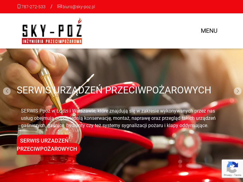 Usługi PPOŻ - Sky-Poz.pl